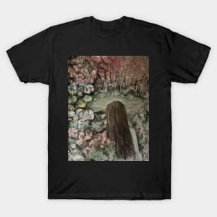 Girl by the Pond - original color T-Shirt